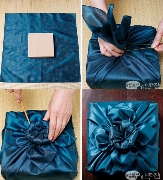Как упаковать подарок в платок боджаги